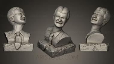 Busts and bas-reliefs of famous people (BUSTC_0331) 3D model for CNC machine